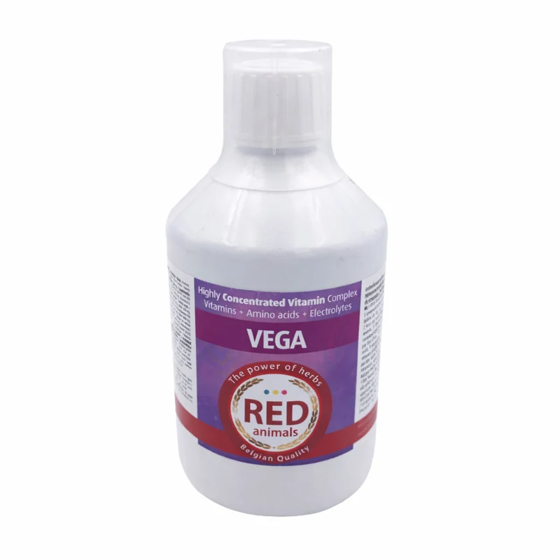 Vega Vit 500ml, (vitaminas, aminoácidos, electrolitos) Red Animals