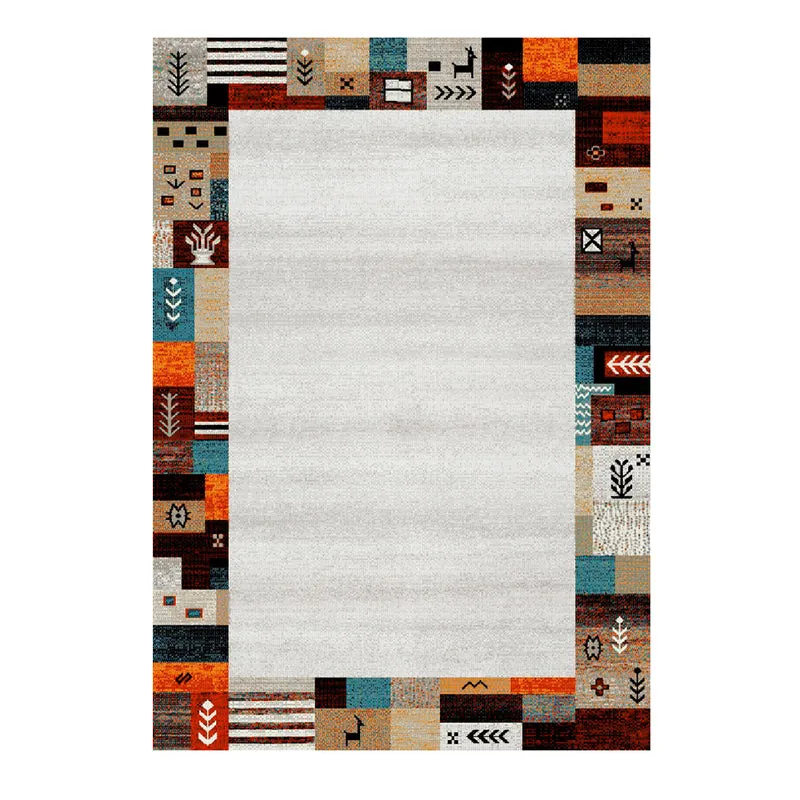 Tapete colorido con diseño étnico moderno (Ethno 21088-110)
