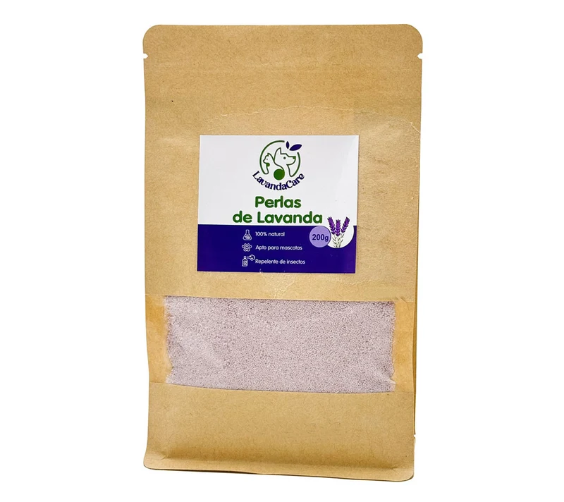Perlas de Lavanda– Aroma Relajante, Repelente de Insectos y Apoyo Digestivo Natural - 200 gr