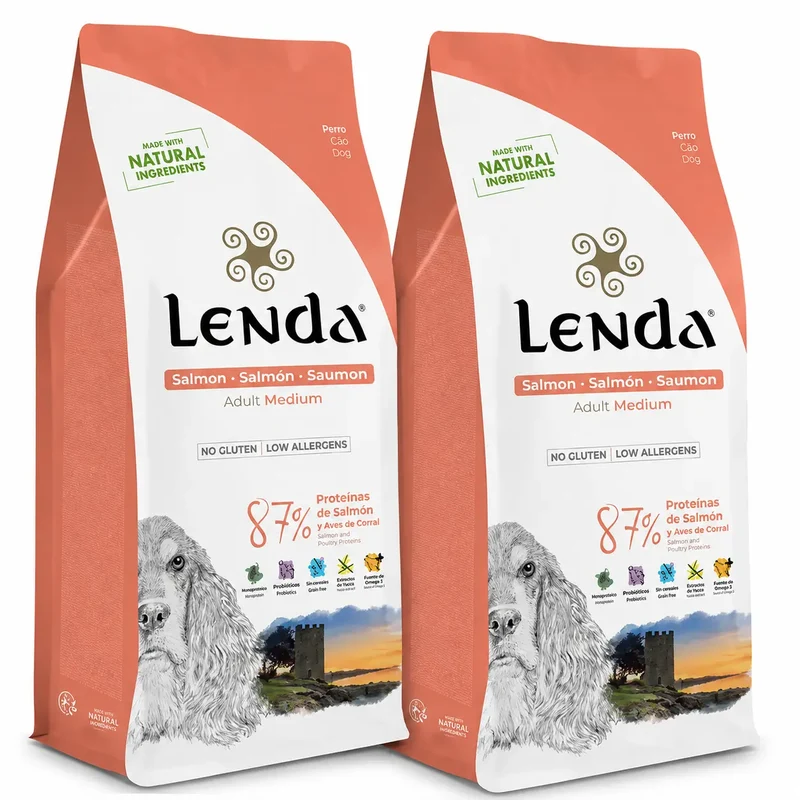 Lenda Adult Dog Salmão, 2 X 2 kg