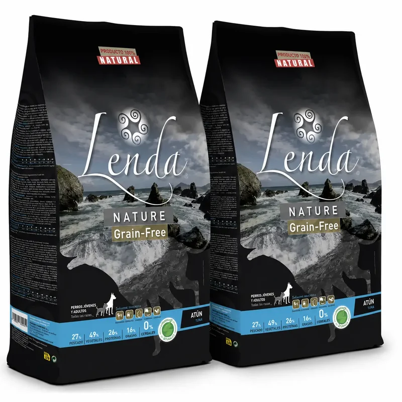 Lenda Perro Nature Grain Free Atun, 2 X 12 kg