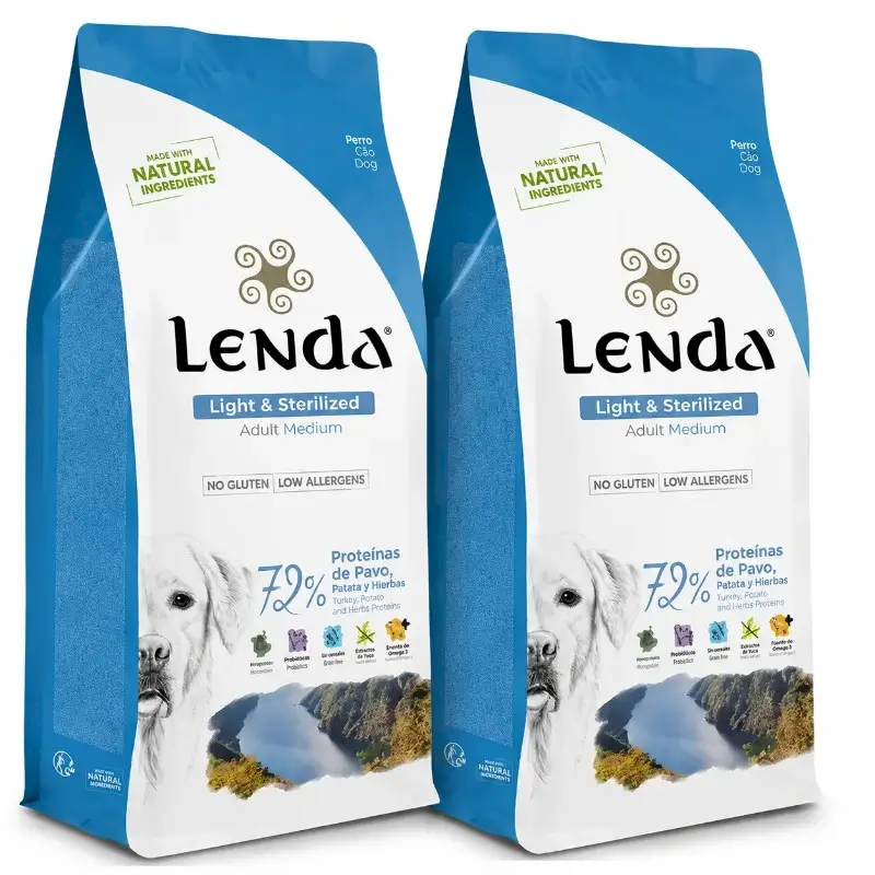 Lenda Perro adulto light, 2 X 2 kg