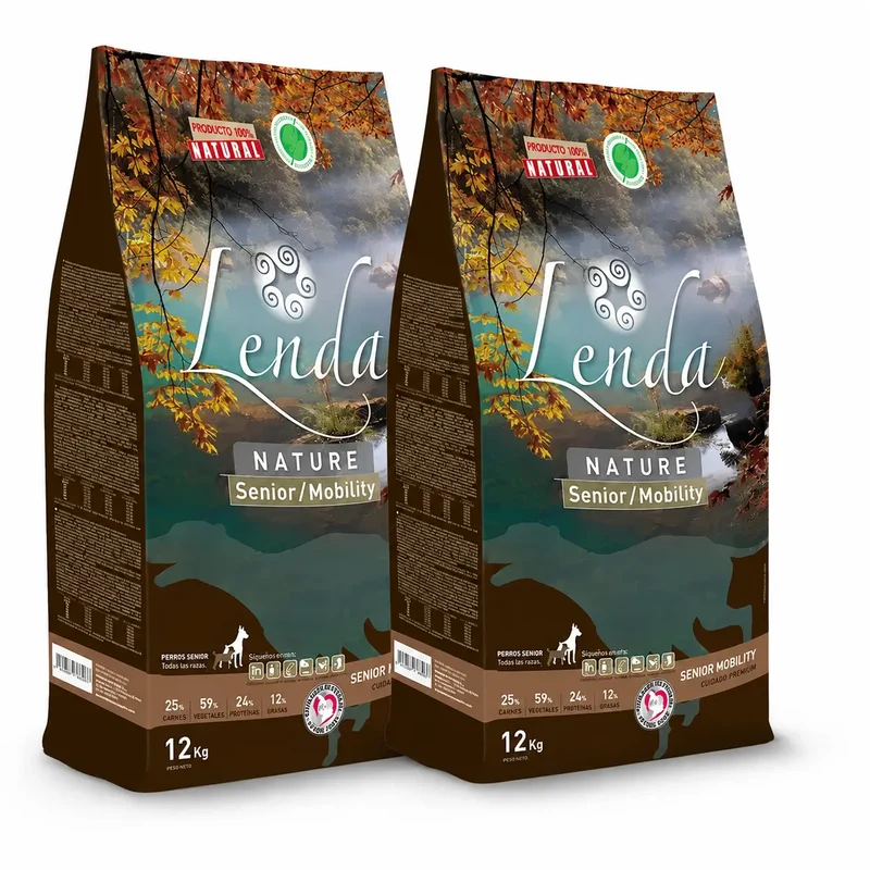 Lenda Perro Nature Senior Mobility, 2 X 12 kg