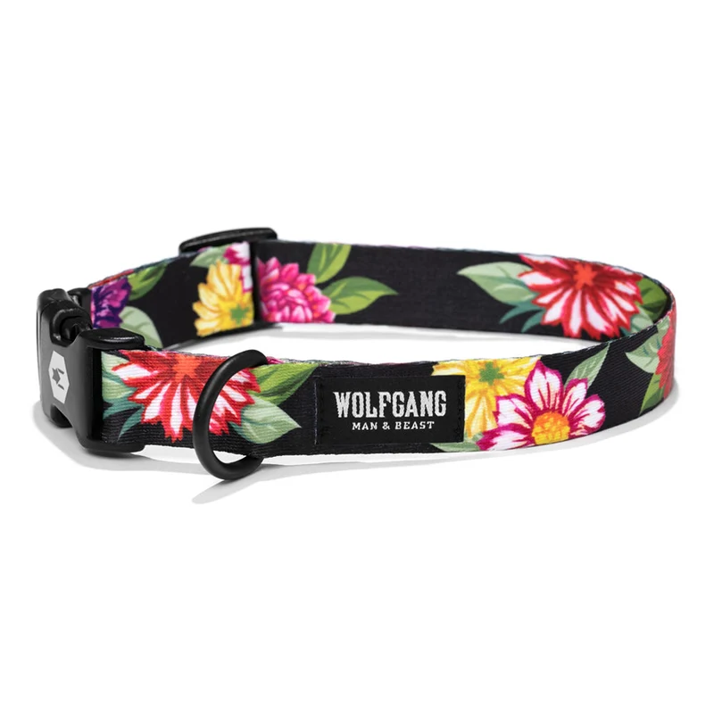 Collar Para Perros DarkFloral de Wolfgang Man & Beast