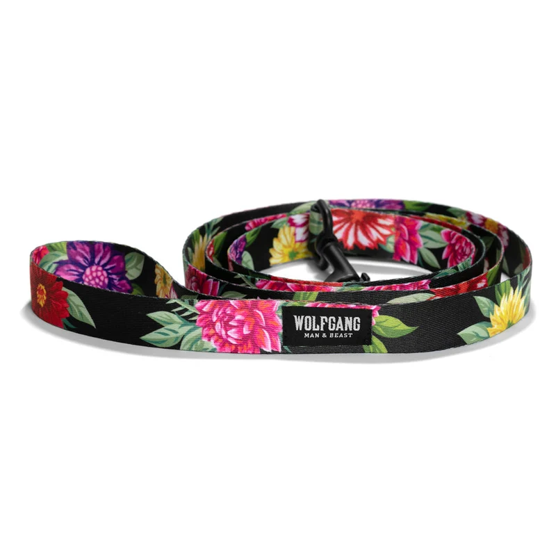 Correa Para Perros DarkFloral de Wolfgang Man & Beast