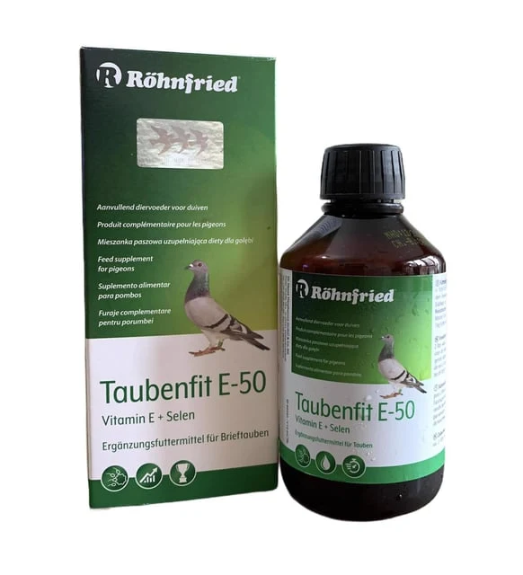 Taubenfit-E 50 Vit. E-Konzentrat (Vit. E Y Selenio, Periodo De Reproducción Y Vuelo) 250ml