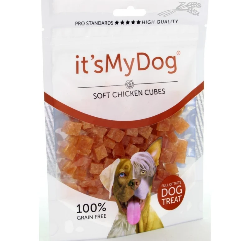 Cubos blandos de pollo It's My Dog