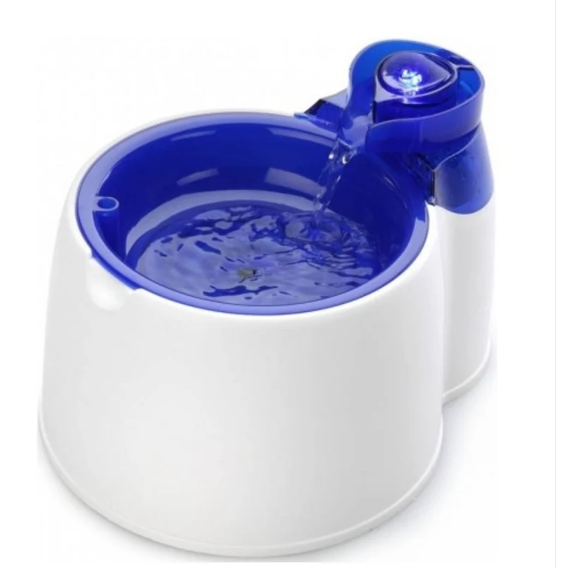 Fuente De Agua Para Gatos Y Perros Con Led 2.1L