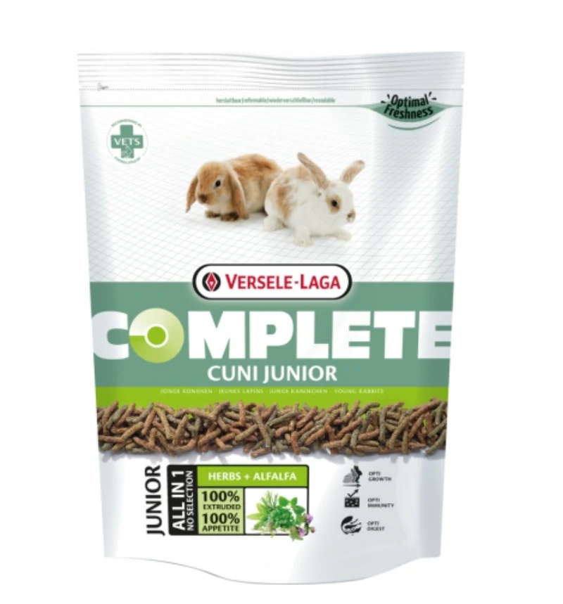 Complete Cuni Junior 1.75kg - Croqueta alta en proteínas - Conejos Jóvenes (Enanos) 6-8 Meses