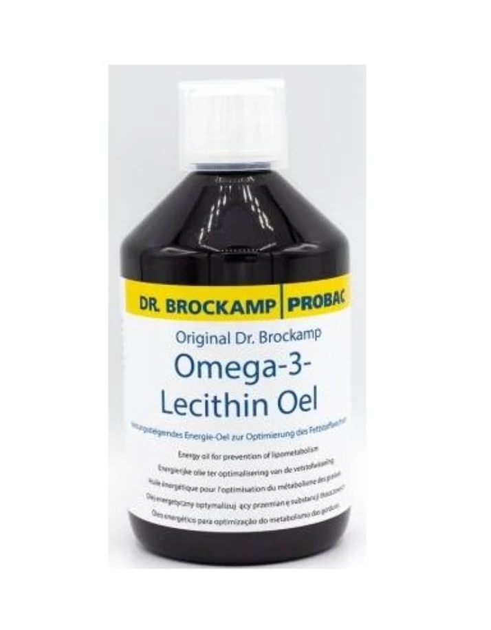 Aceite de Lecitina Omega 3 (Aceite Energético) 500ml - Dr. Brockamp - Probac