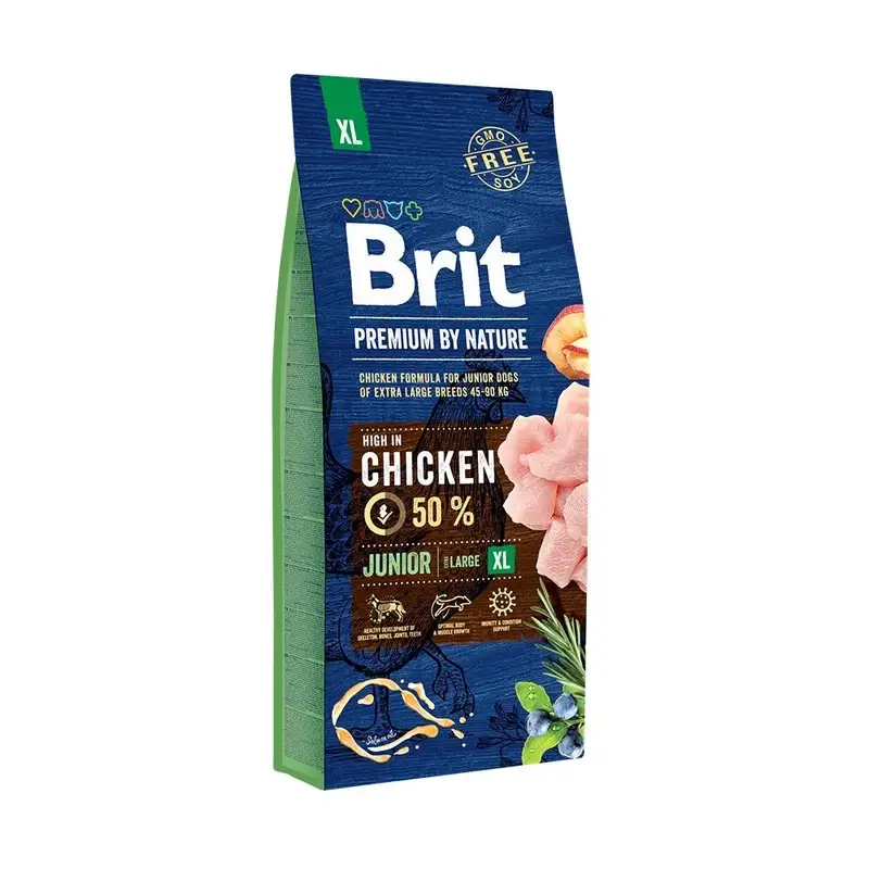 Brit Premium Dog Nature- Junior Xl 15Kg