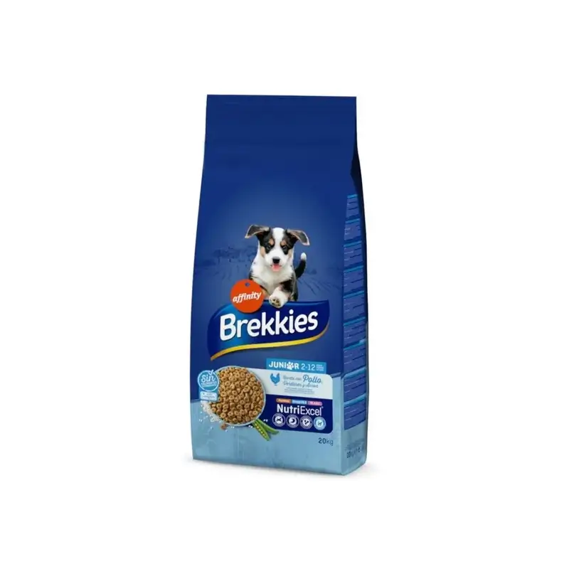Brekkies Ração Bed Junior, 20 kg