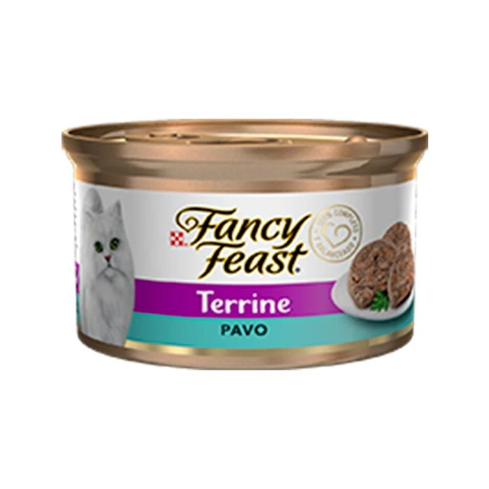 Fancy Feast Lata Terrine Pavo x 85 Gr