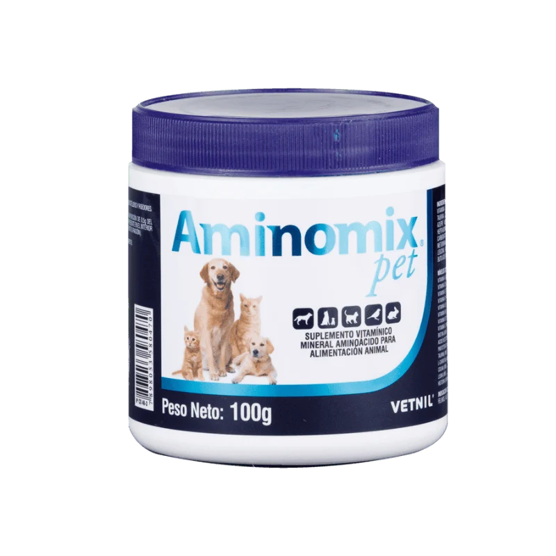 Suplemento Aminomix Pet para Perro y Gato 120 capsulas