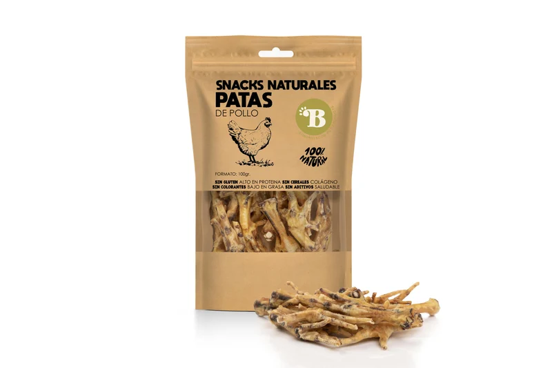 Bimordiscos Patas De Pollo Para Perros Y Gatos · 100g. 100g
