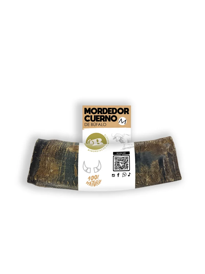 Bimordiscos Cuerno De Búfalo Para Perros Pack. 2 X M