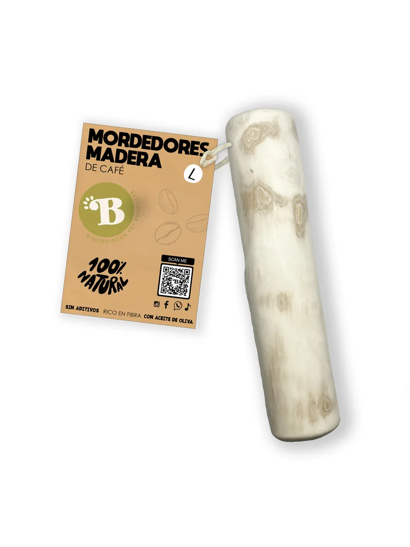 Bimordiscos Palo De Café Para Perros Pack. 2 X M