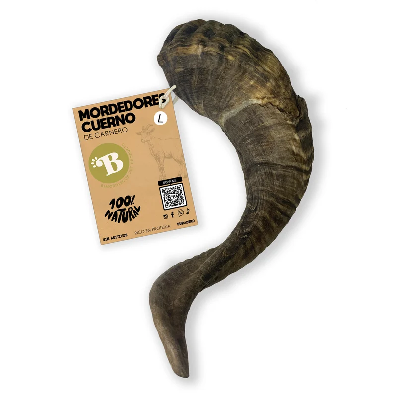 Bimordiscos Cuerno De Carnero Para Perros Pack. 2 X M