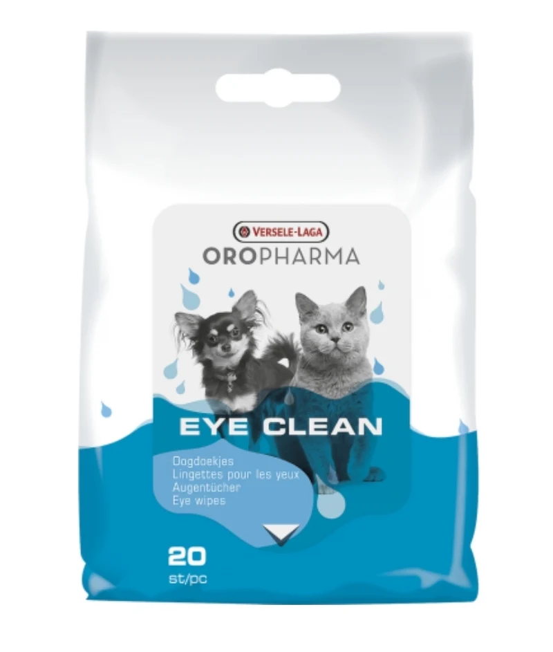 Oropharma Eye Clean 20 Piezas - Toallitas Húmedas para Ojos