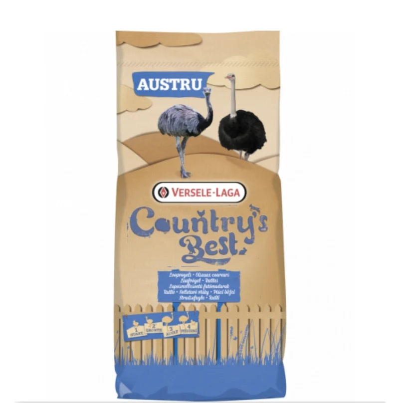 Country's Best AUSTRU 4 Pellet 20kg - Pellet (5mm) Para Ratitas Ponedoras y Cría A Partir del 7º Mes