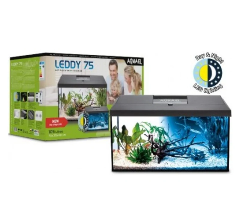 LEDDY 75 Acuario 105L 75x35x40cm - Grizo