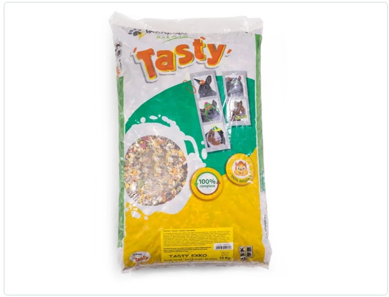Tasty Exko, alimento completo para roedores, vadigran 15kg