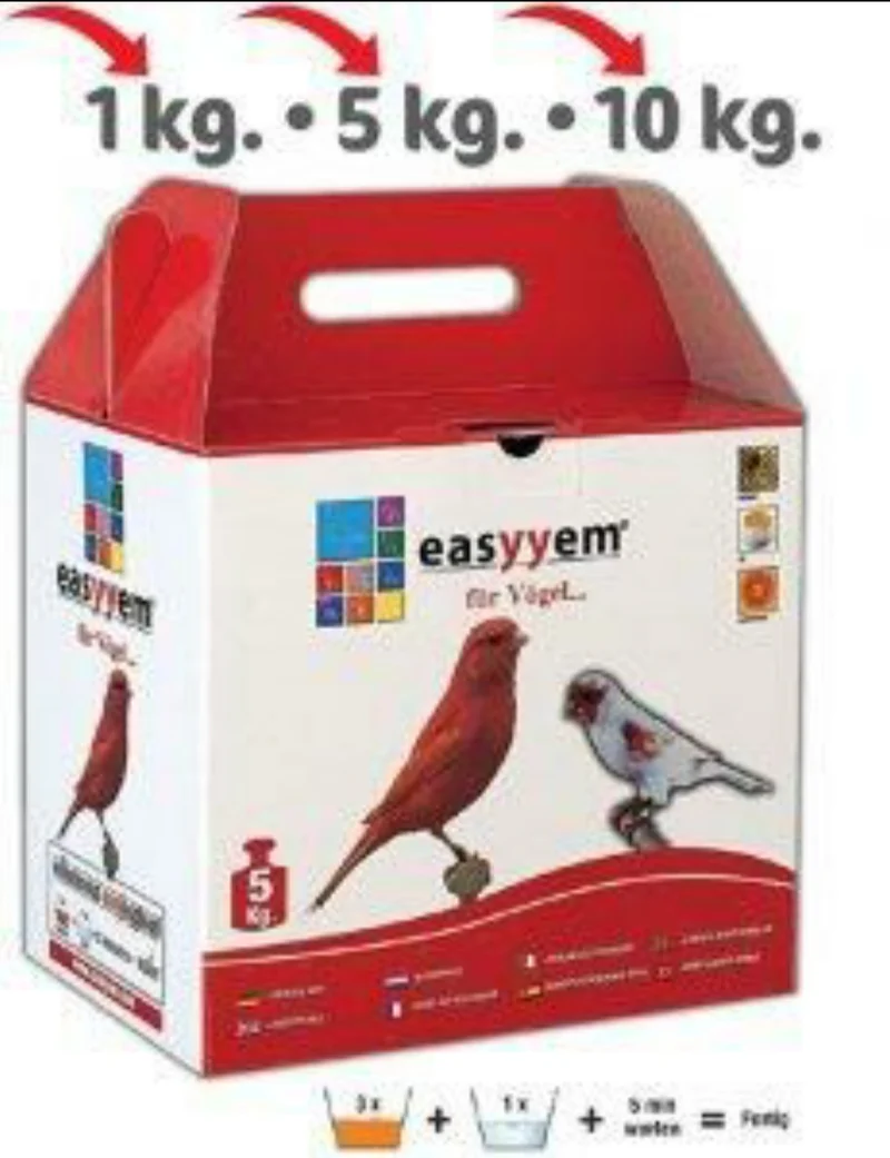 Alimento Easyyem sabor huevo rojo 5 kg