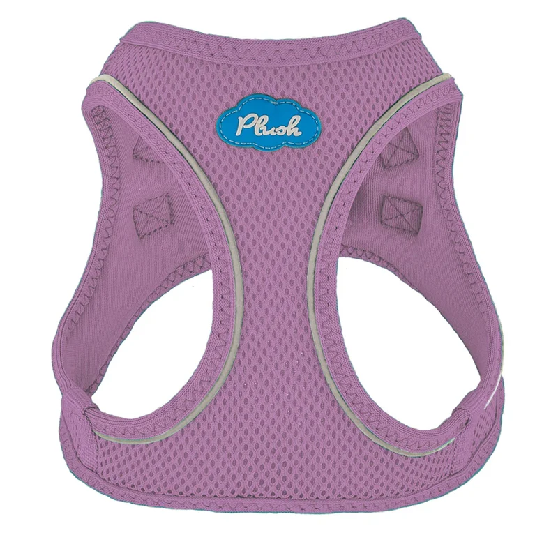 Plush Vest Air-Mesh Arnés/Pechera Para Perros Lila