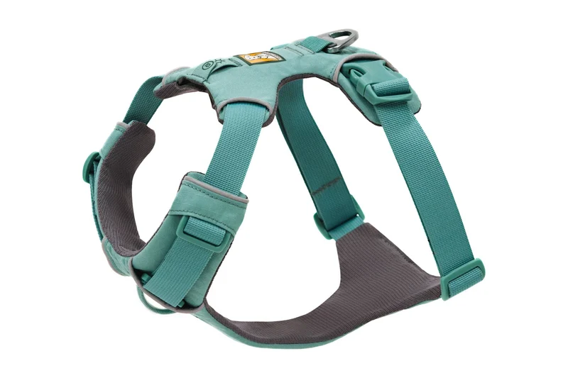 Pechera Para Perro Front Range Harness Verde (River Rock Green) de Ruffwear