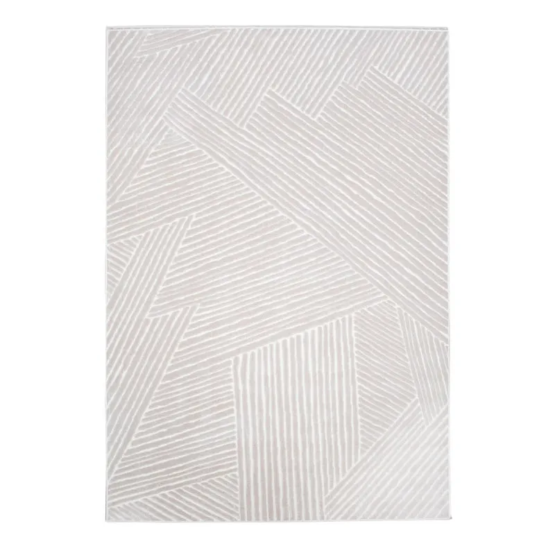 Tapete gris con diseño de líneas y estilo moderno (Highlands T716-69)