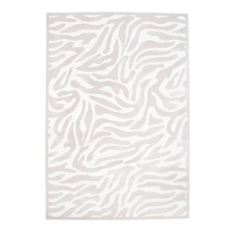 Tapete blanco y gris con diseño, de textura suave, con estilo moderno y elegante (Highlands T172-69)