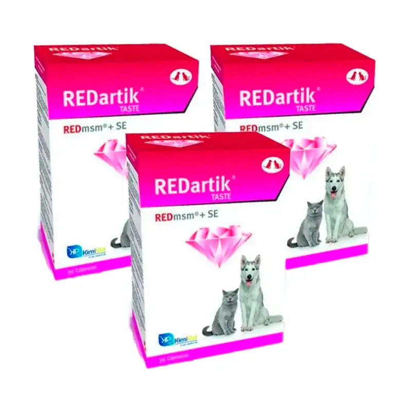 Redartik, Embalagem 3 x 30 cápsulas