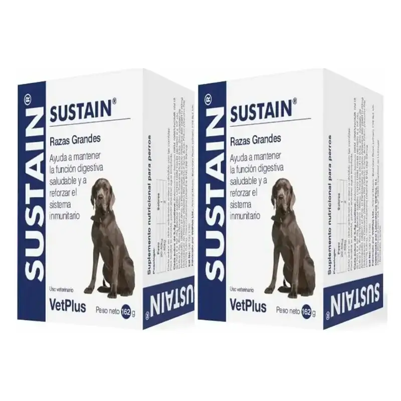 Sustain Cães de Raça Grande, Embalagem 2 x 30Serviços