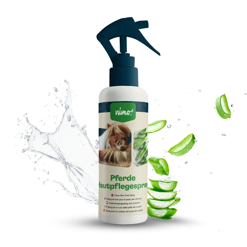 Spray Para El Cuidado De La Piel Para Caballos - Nimo - 250 Ml