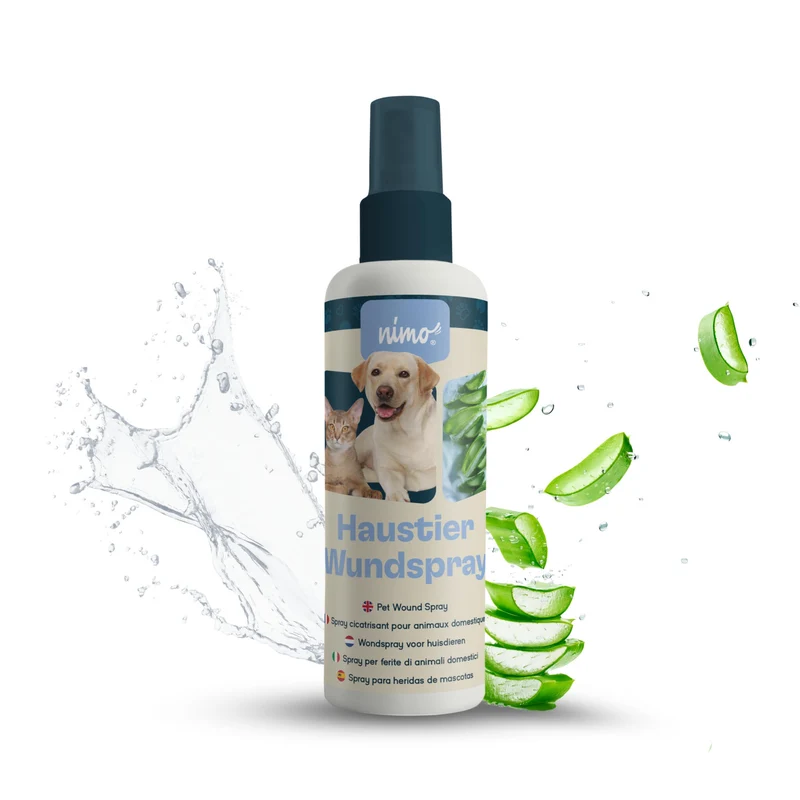 Spray Para Heridas De Mascotas - Nimo - 125 Ml