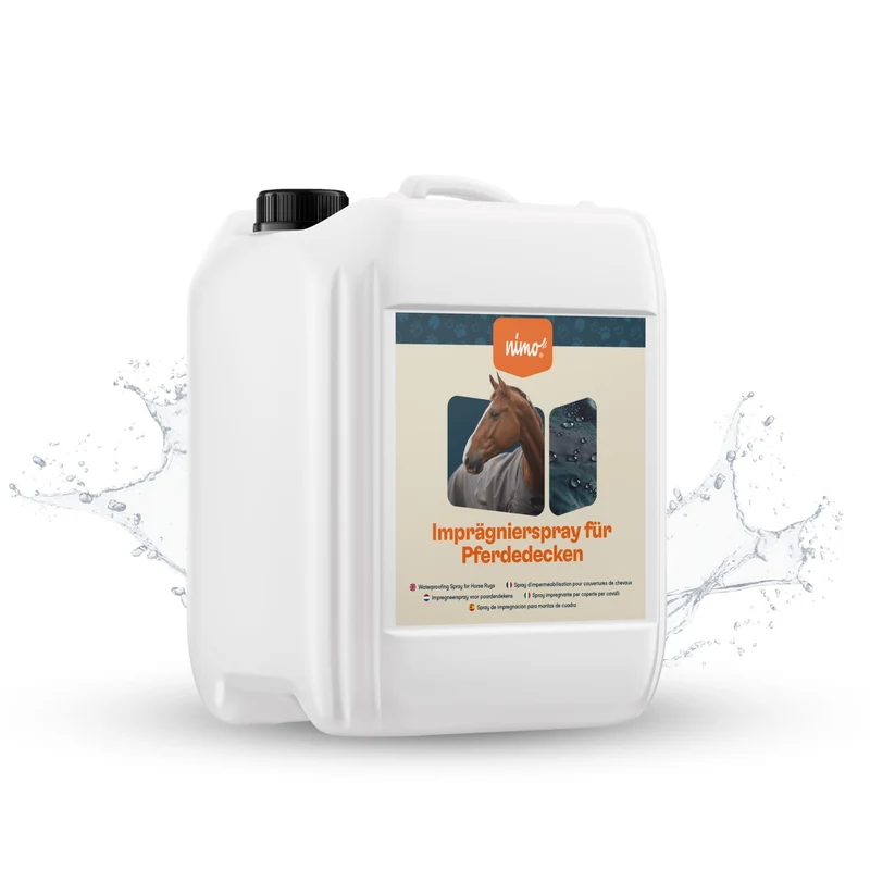 Spray Impermeabilizante Para Mantas De Caballo - Nimo - 10 L