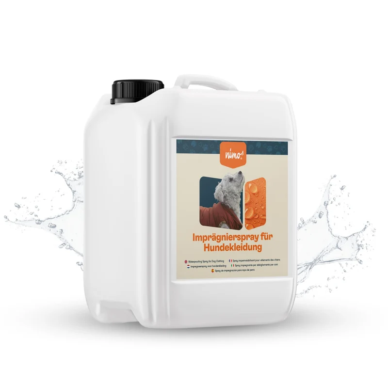 Spray Impermeabilizante Para Ropa De Perro - Nimo - 5 L
