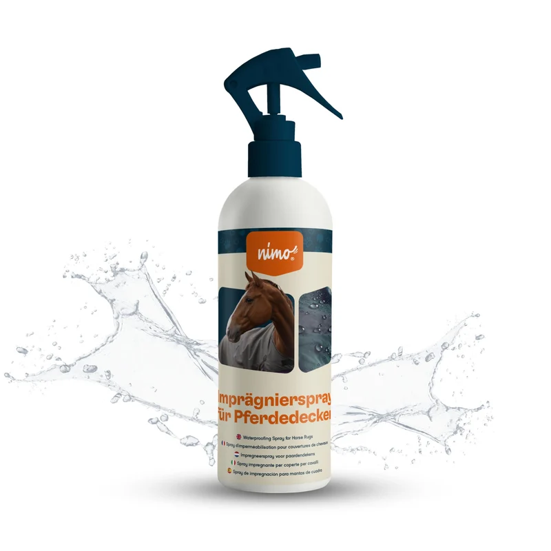 Spray Impermeabilizante Para Mantas De Caballo - Nimo - 500 Ml