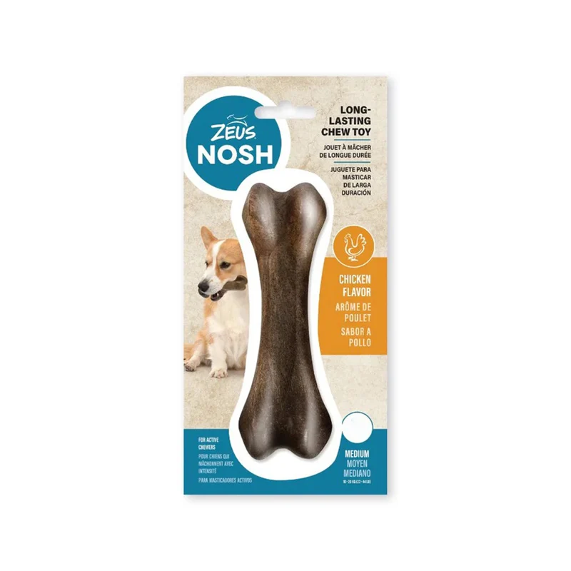 Nosh mordedor de Nylon Strong Hueso sabor Pollo S 11cm