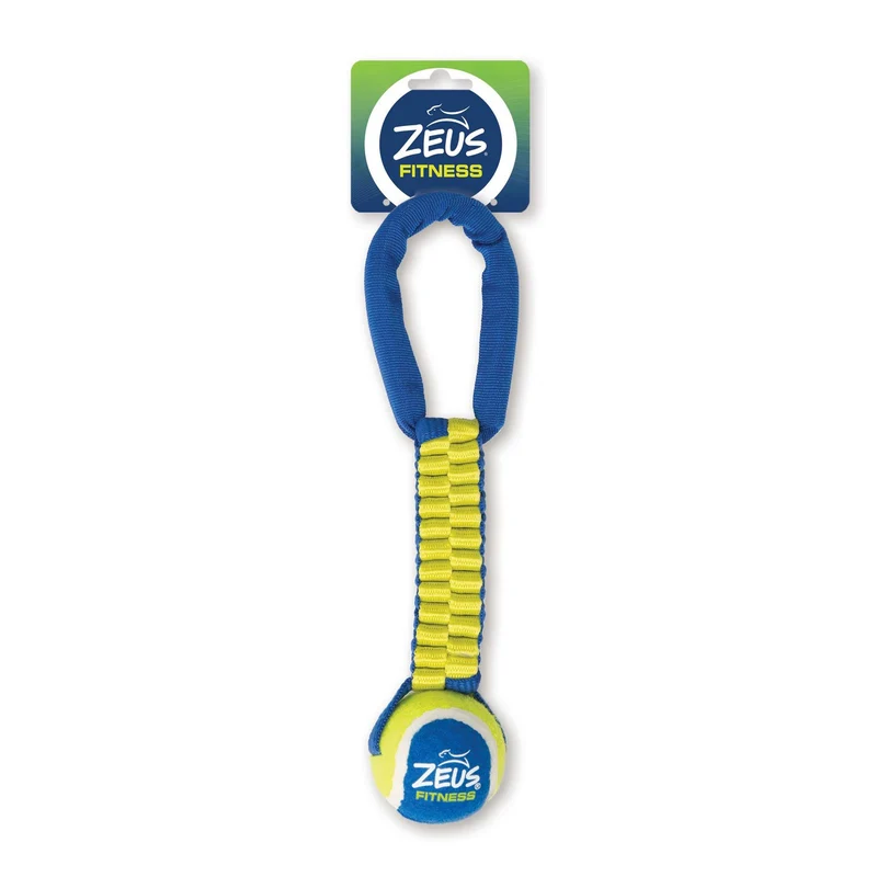 Fitness Tennis Nylon Twist Tug para Perros Zeus 28cm