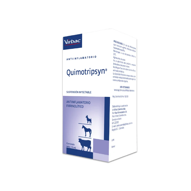 Quimotripsyn Inyectable x 10 Ml