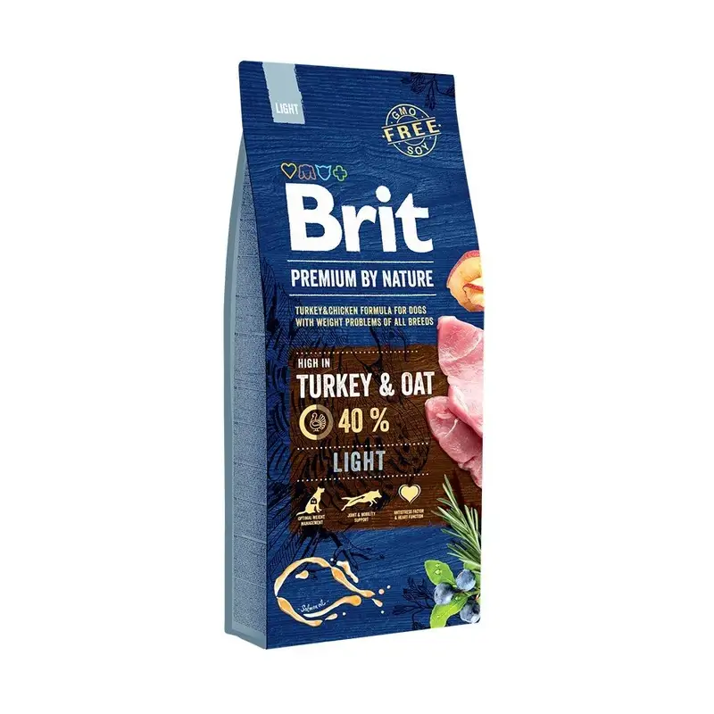 Brit Premium Dog Nature Light 15 quilos