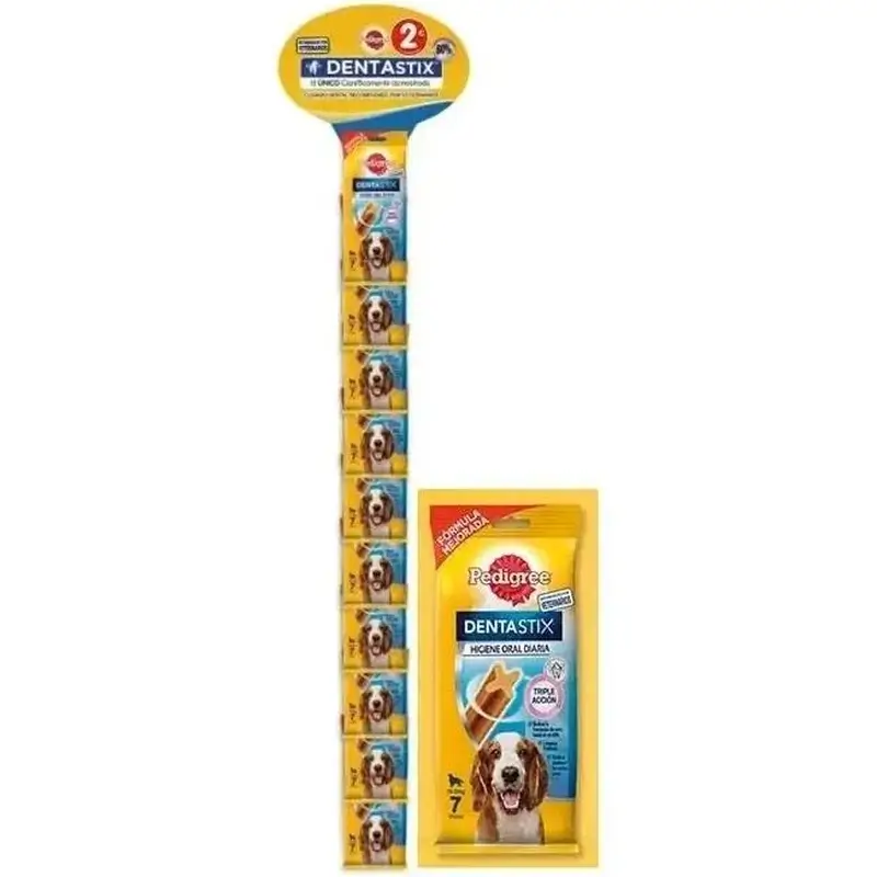 Pedigree Tira Dental Média, 20 unidades