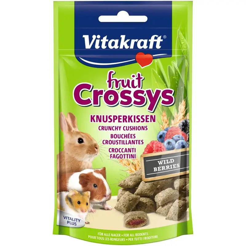 Vitakraft Fruit Crossy Cobayas 9x50 gramos