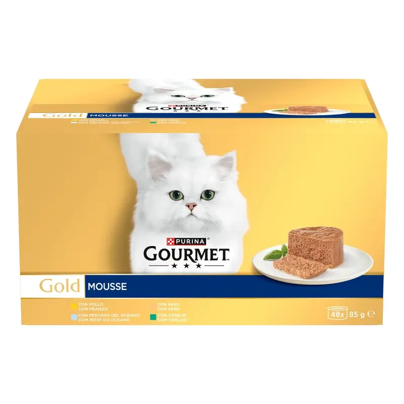 Gourmet Gold Mousse 48x85 gramos