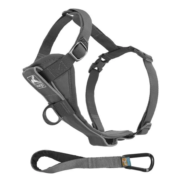 Pechera Gris para Perros para Que Viaje Seguro - Tru-Fit Smart Harness de Kurgo