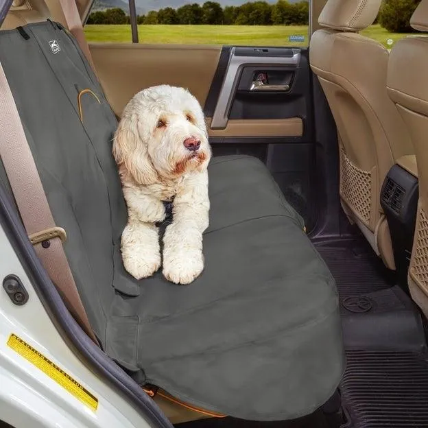Wander Bench Seat Cover en Gris - Cubre Asientos para Perros de Kurgo®