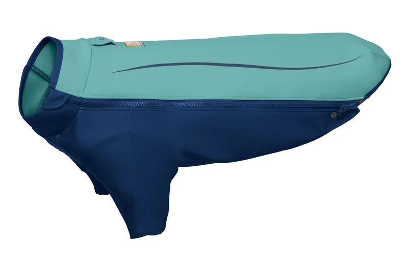 Undercoat® Chamarra para Agua para Perros- Verde Aqua (Aurora Teal)- Ruffwear
