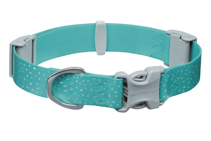 Collar Confluence Impermeable- Verde Aqua (Aurora Teal) - Ruffwear