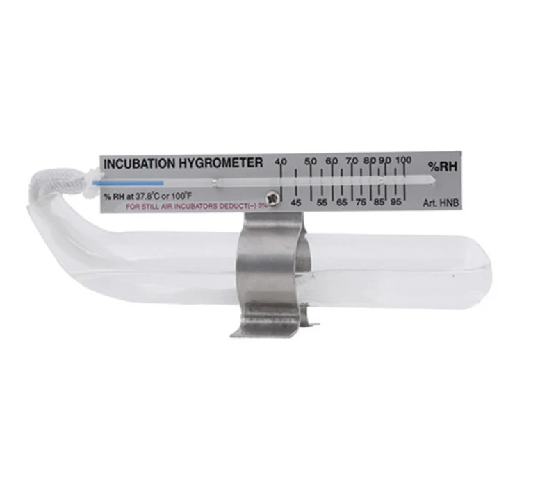 Higrómetro De Pabilo - Medidor De Humedad - Ideal Para Incubadoras